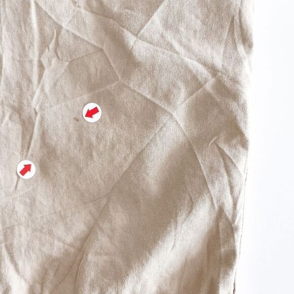 Tommy Bahama Mens Stripe Lined Flat Front Chino Short Tan Size 34 - Picture 9 of 9